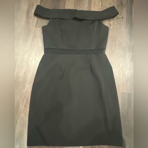 Women’s black dress. ABS Sz 12. Off the shoulder